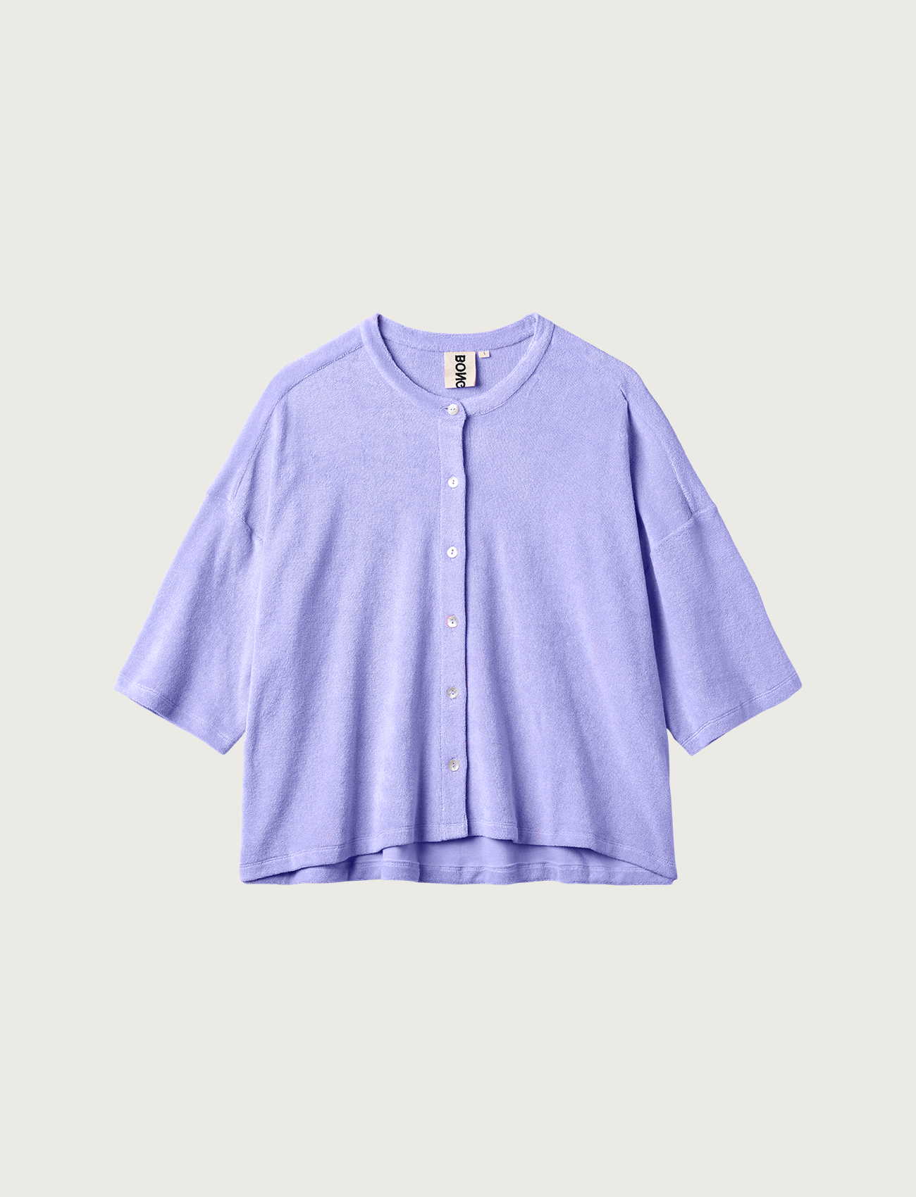 Naram Oversized Shirt, lavender blue