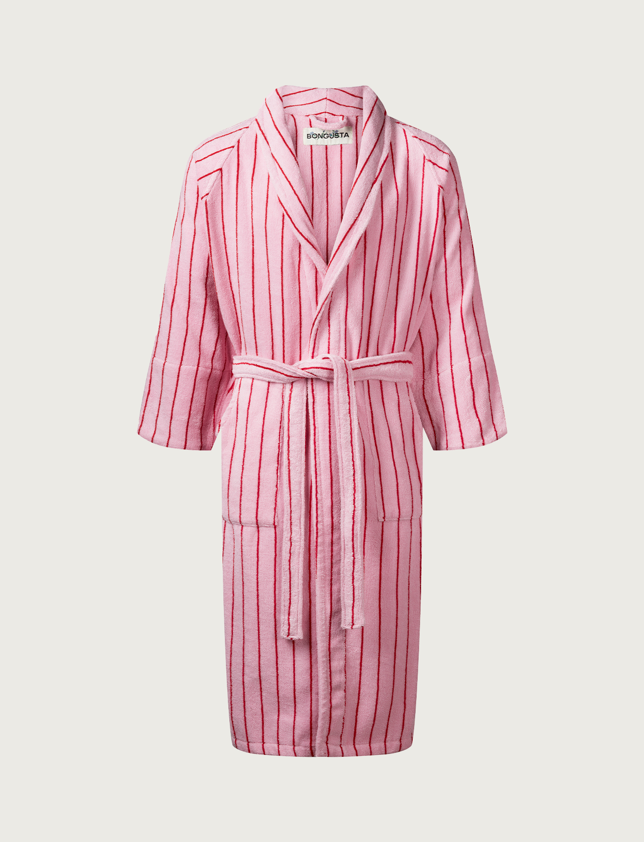 Naram Bathrobe, baby pink & ski patrol