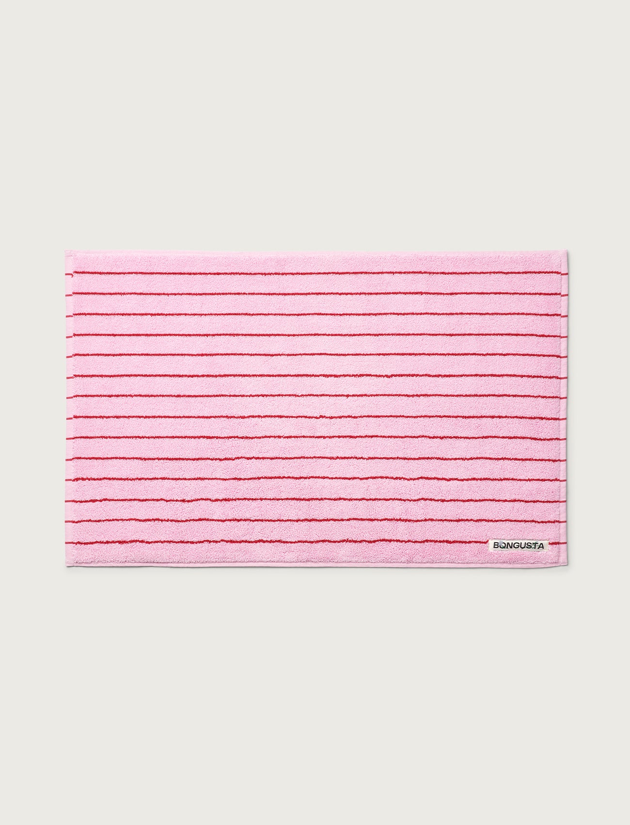 Naram Bath Mat, baby pink & ski patrol
