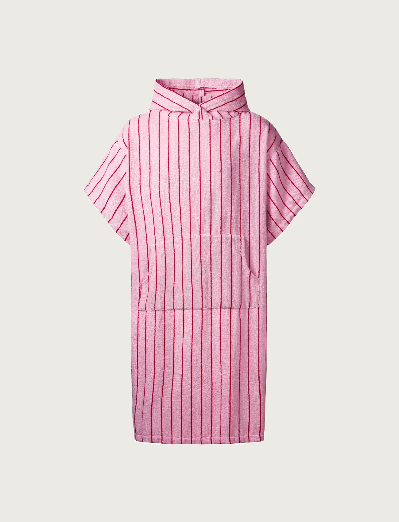 Naram Poncho, baby pink & ski patrol