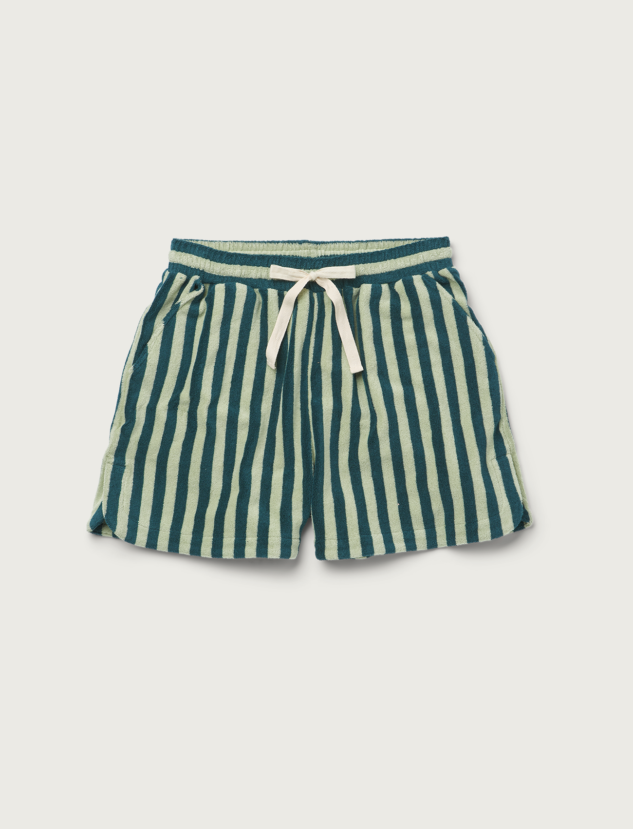 Naram Gym Shorts, sea foam & deep teal