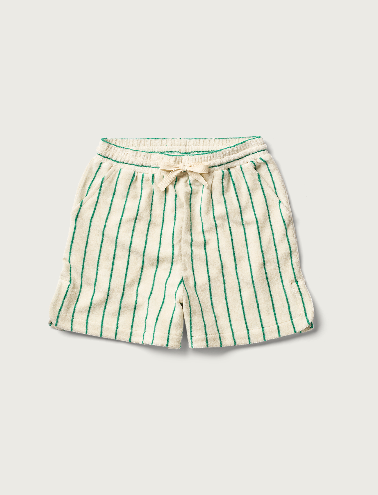 Naram Gym Shorts, pure white & grass