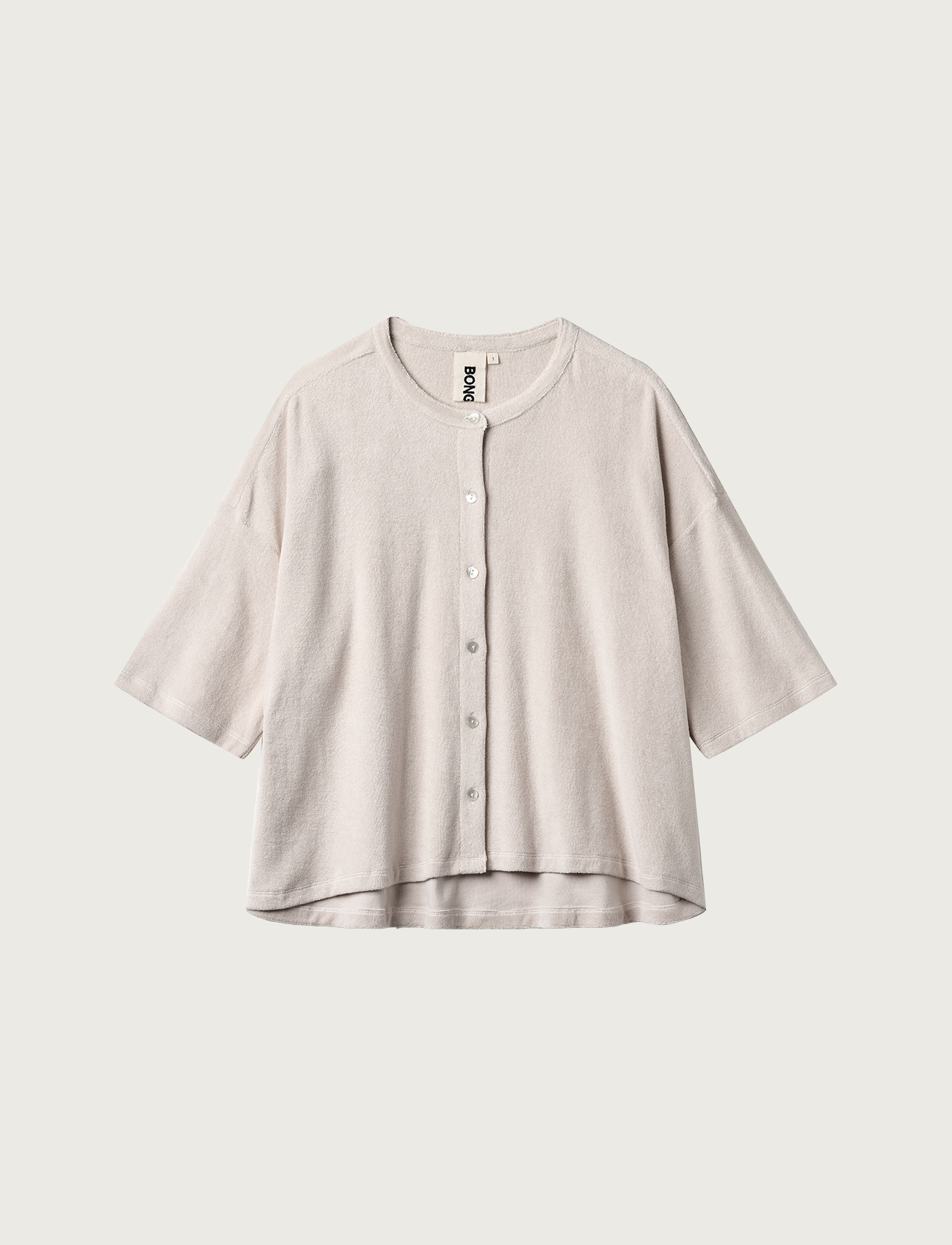 Naram Oversized Shirt, moonbeam