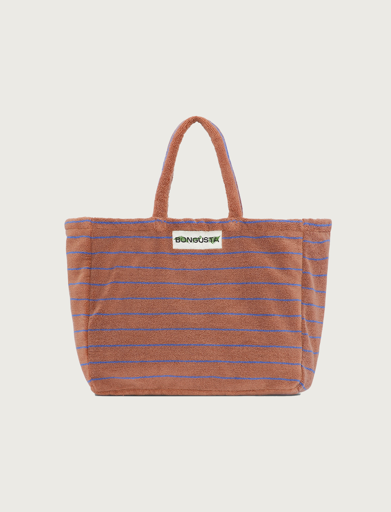 Naram Weekend Bag, camel & ultramarine