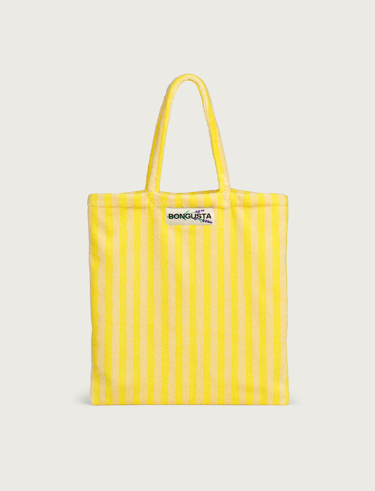 Naram Totebag, pristine & neon yellow