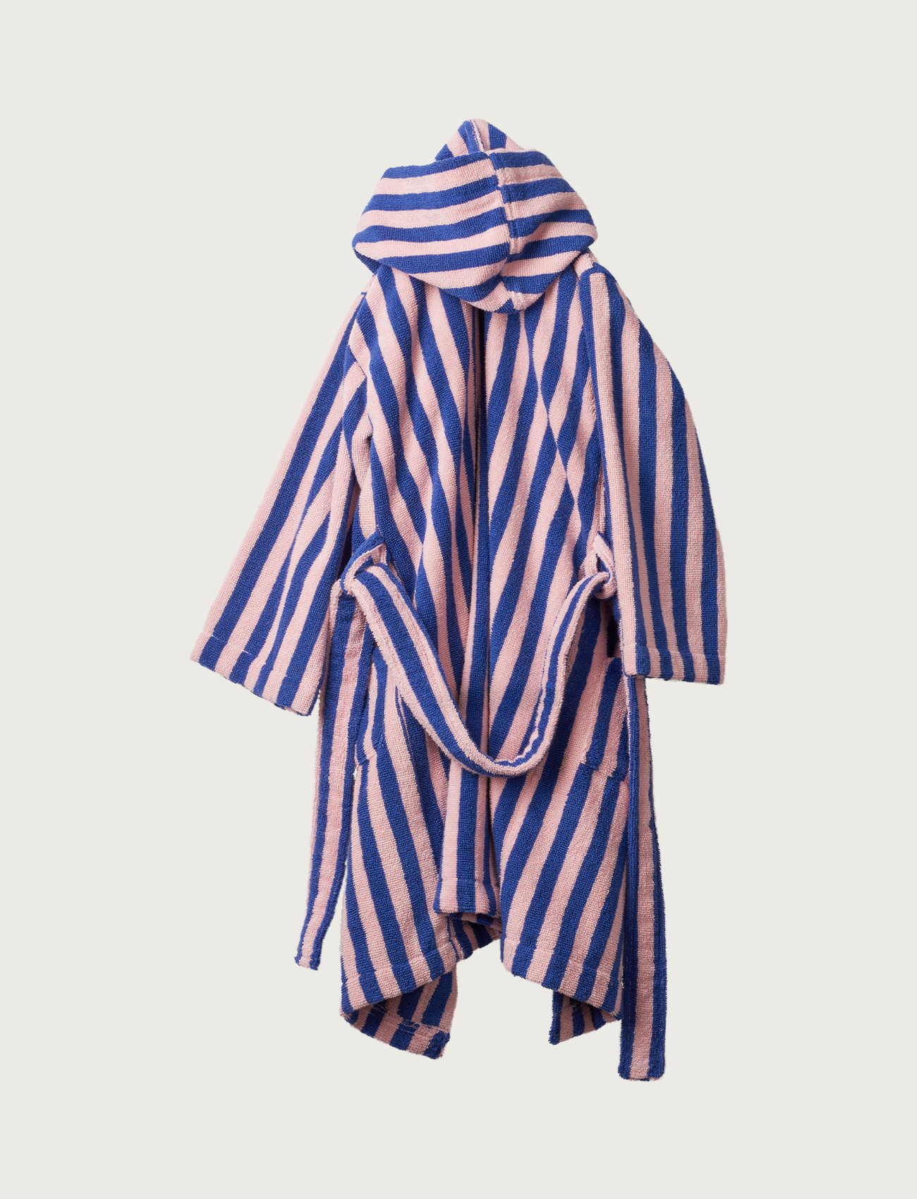 Naram Kids Bathrobe, dazzling blue & rose
