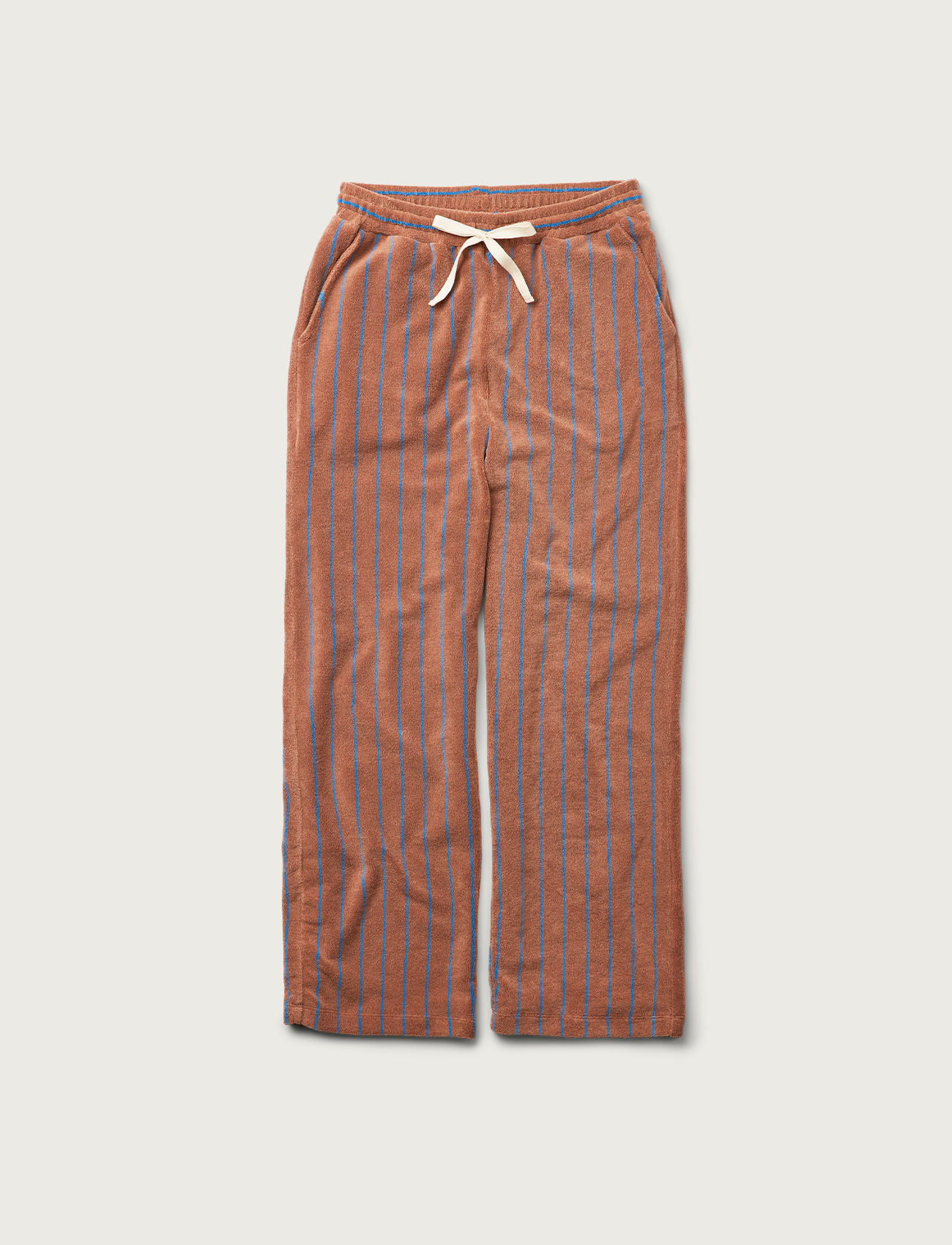 Naram Pants, camel & ultramarine