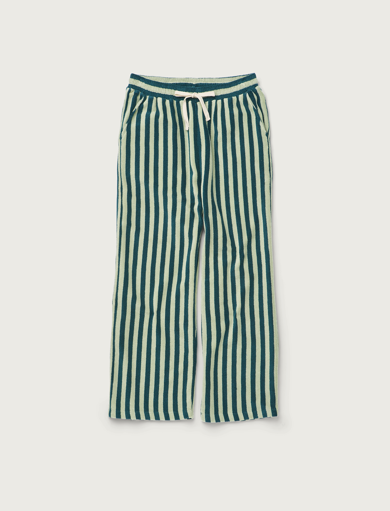 Naram Pants, sea foam & deep teal