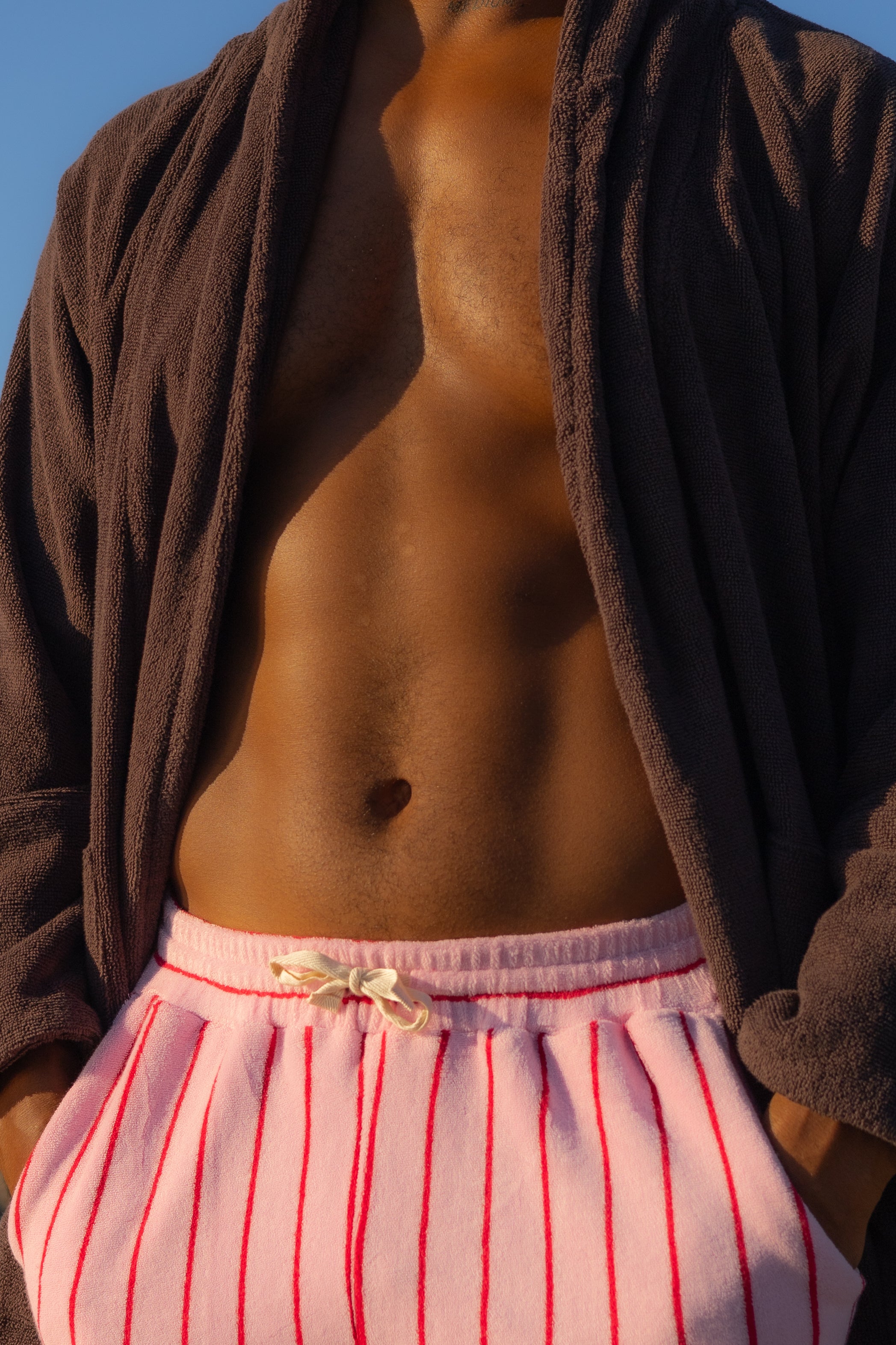 Naram Shorts, baby pink & ski patrol