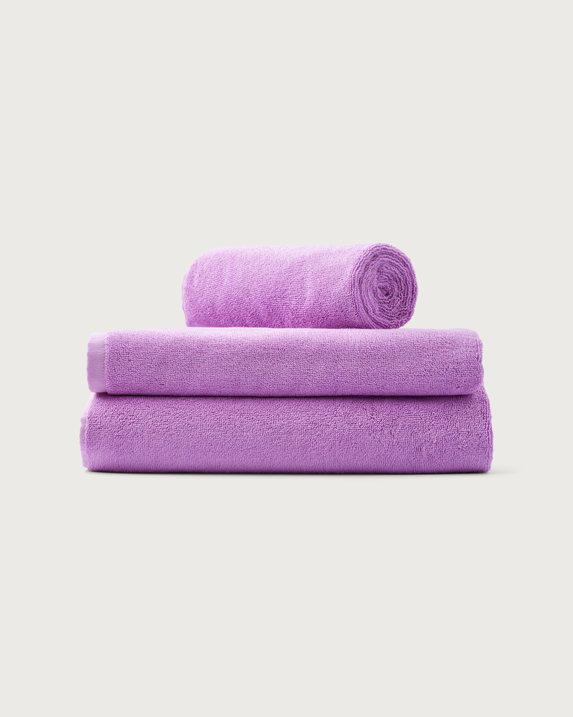 Naram Towels, soft fuchsia